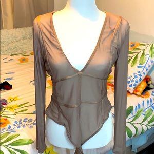 Sheer bodysuit